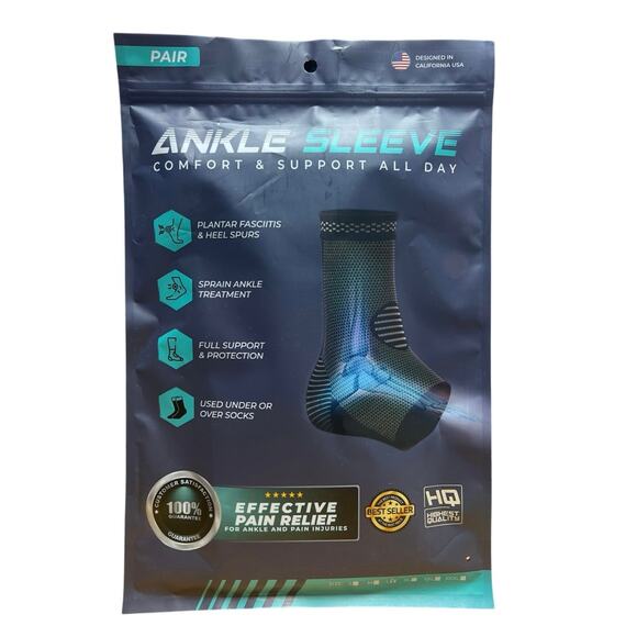 New in Package Modvel Ankle Foot Sprain Supportive Stabilizing Brace Size Large - Picture 1 of 5